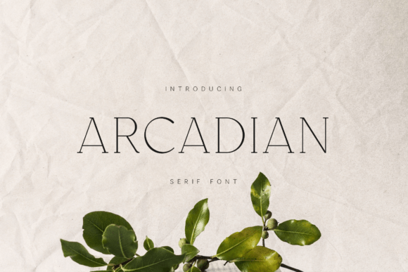 Arcadian: The Serif That Balances Tradition and Modernity