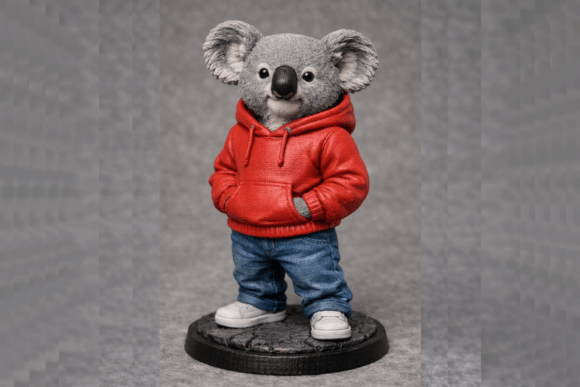 Casual Koala 3D Print File: A Comprehensive Evaluation
