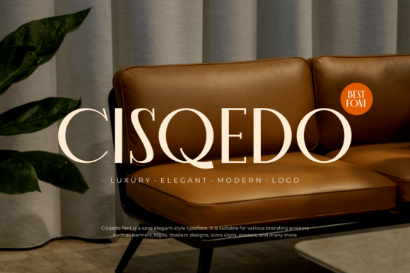 Cisqedo Font: A Bold and Authentic Display Typeface for Modern Branding