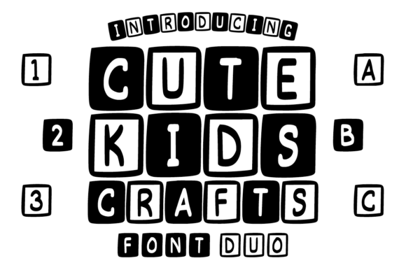 Cute Kids Crafts – Elevating Design with Playful Typography