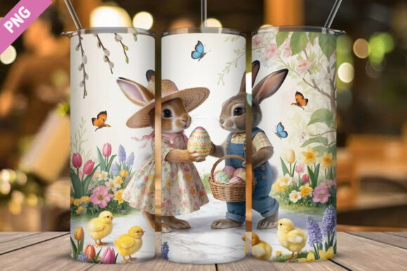 Easter Bunny Tumbler Wrap Bundle: A Festive Solution for Spring Creations