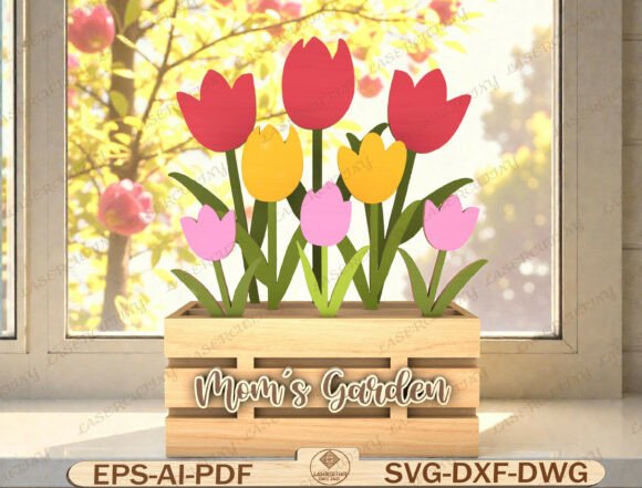 Exploring the Appeal of Mom’s Garden Tulip Box Laser Cut File in Modern Creative and Business Practices