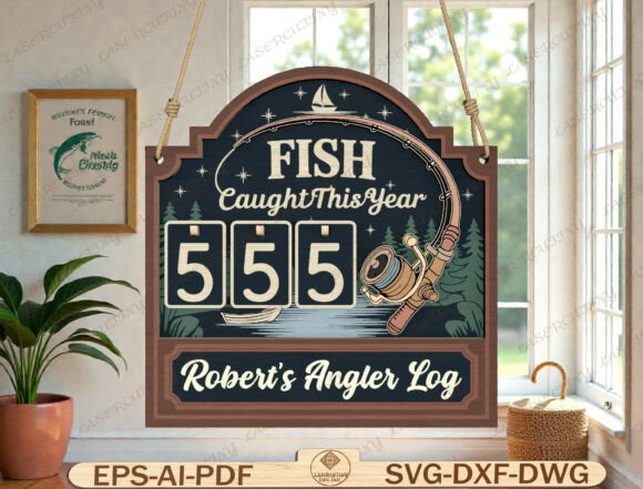Fish Caught This Year Tracker Laser Cut: A Modern Approach to Tracking Angling Adventures