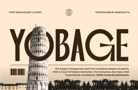 Yobage: The Elegant Sans Serif for Quiet Luxury Branding